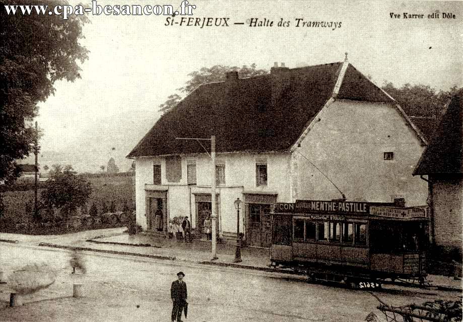 St-FERJEUX - Halte des Tramways